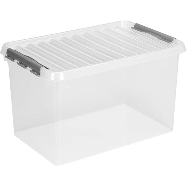 Boîte de rangement en plastique Q-line