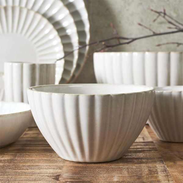 Bol en grès Vlora 14,5 cm (Lot de 6) - THE HOME DECO FACTORY