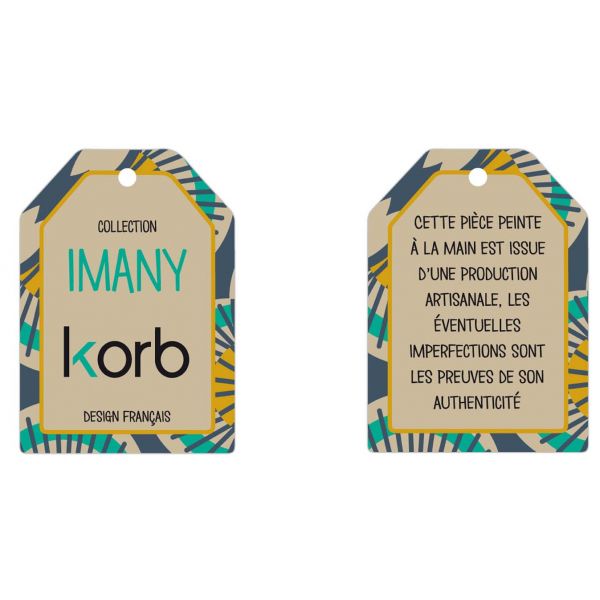 Bol en grès à motifs Imany (Lot de 4) - 45,90