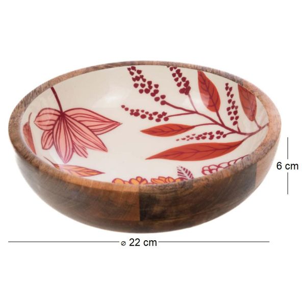 Bol en manguier 22 cm Rosalie - AMA-4953