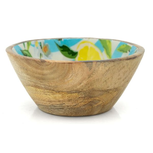 Corbeille en manguier Citron - AUB-7167