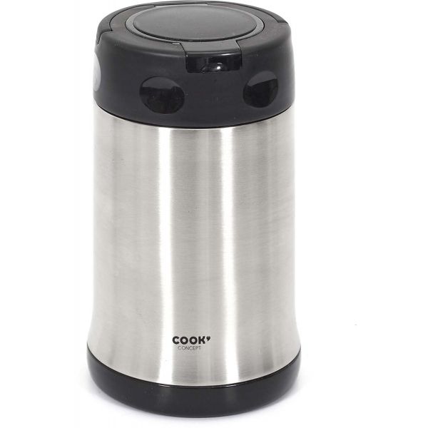 Bol à soupe isotherme en inox avec couvert 50 CL - 14,90