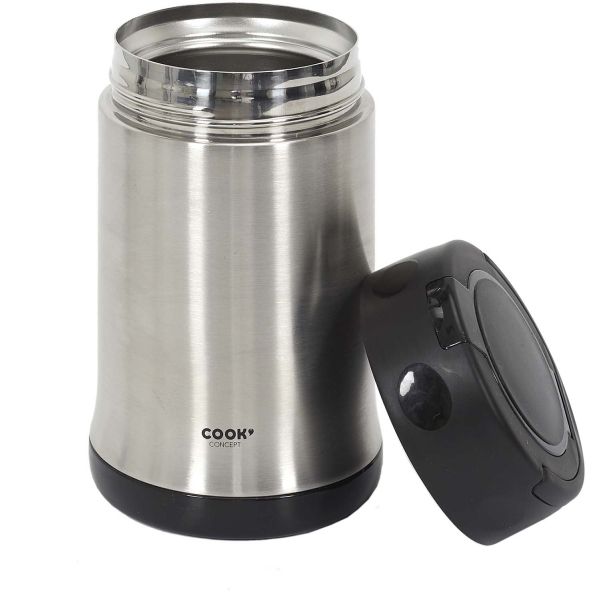 Bol à soupe isotherme en inox avec couvert 50 CL - 5