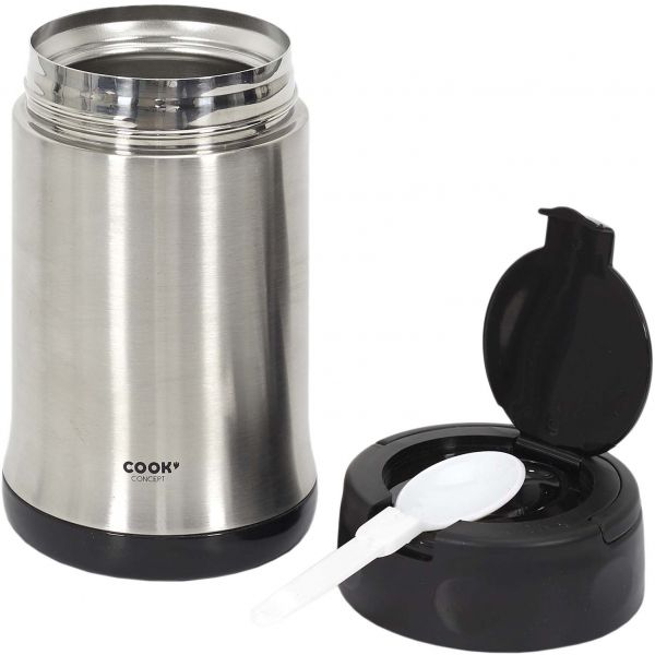 Bol à soupe isotherme en inox avec couvert 50 CL - 6