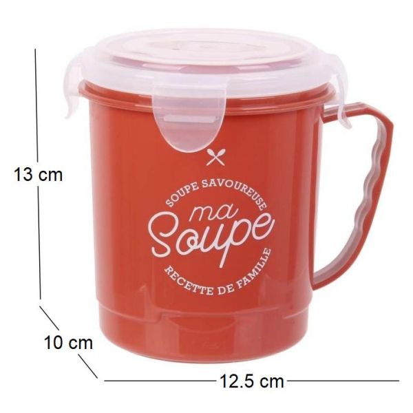 Bol à soupe spécial transport 65 cl - 1,42