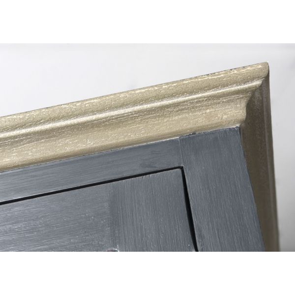 Bonnetière Murano Celeste en MDF et placage chêne - 6
