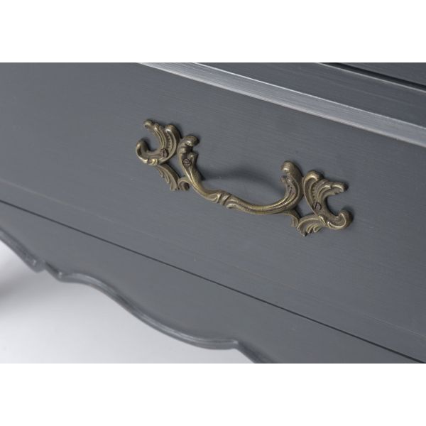 Bonnetière Murano Celeste en MDF et placage chêne - 8
