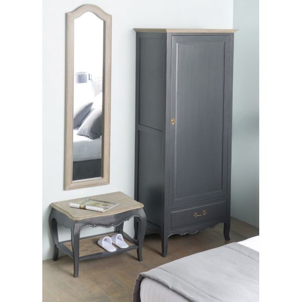 Bonnetière Murano Celeste en MDF et placage chêne - AMADEUS