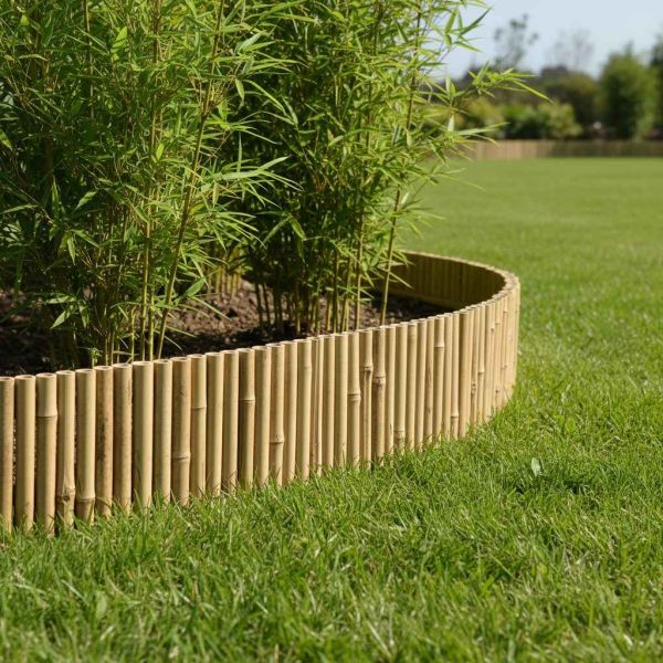 Bordure en bambou naturel - AUBRY GASPARD