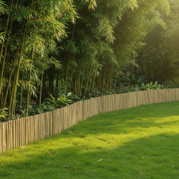 Bordure en bambou naturel - 6