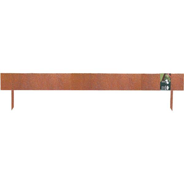 Bordure de jardin basse en acier corten - ESS-1931