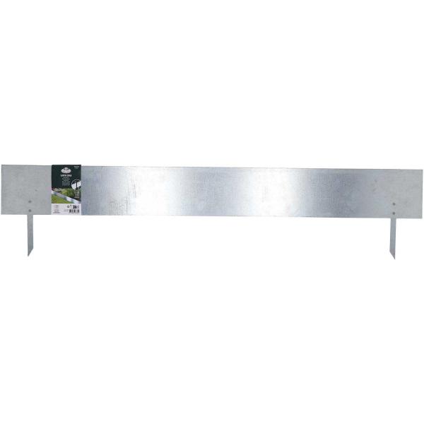 Bordure de jardin basse en acier galvanisé - 8,90