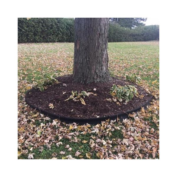 Bordure de jardin en caoutchouc recyclé noir - 13,90