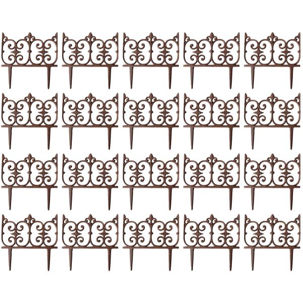 Bordure de jardin en fonte Valentine