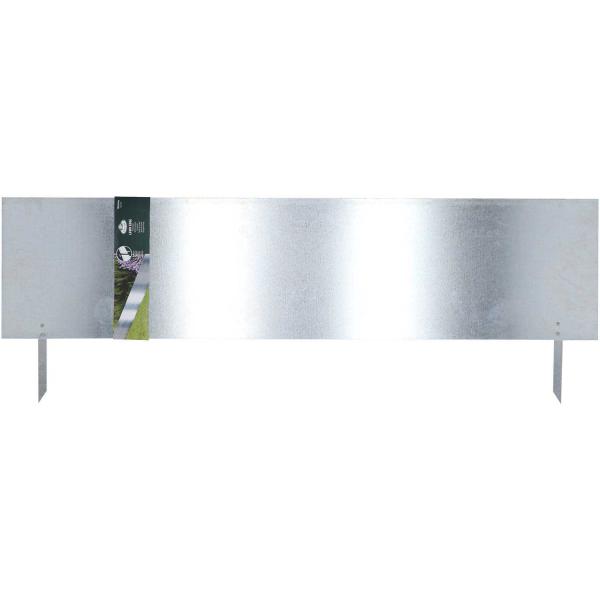 Bordure de jardin haute en acier galvanisé - 11,90