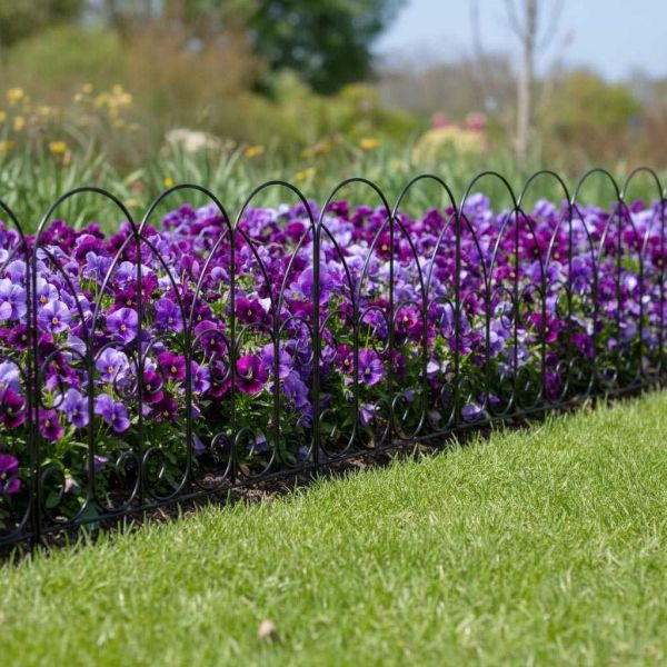 Bordure de jardin métal volutes - ESSCHERTS GARDEN
