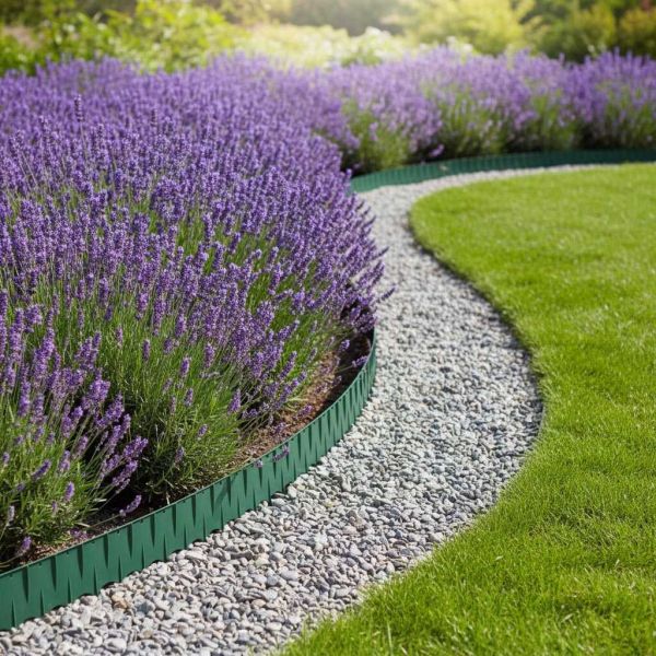 Bordure en polypropylène 116 cm - GARDMAN