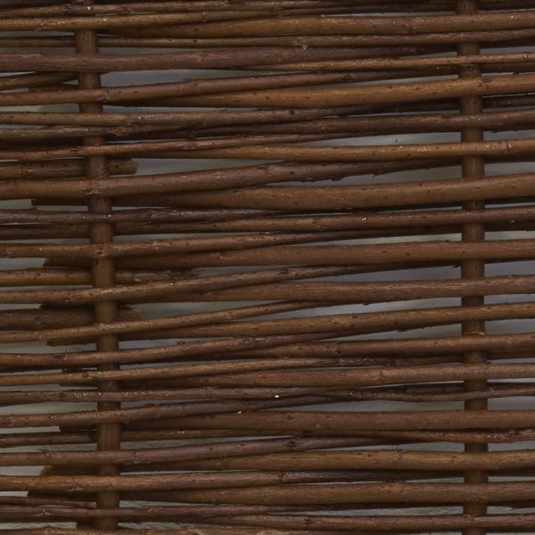 Bordures en osier tressé naturel (Lot de 12) - 5