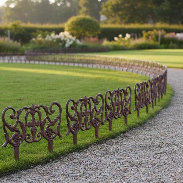 Bordurette en fonte Elegance - ESSCHERT DESIGN