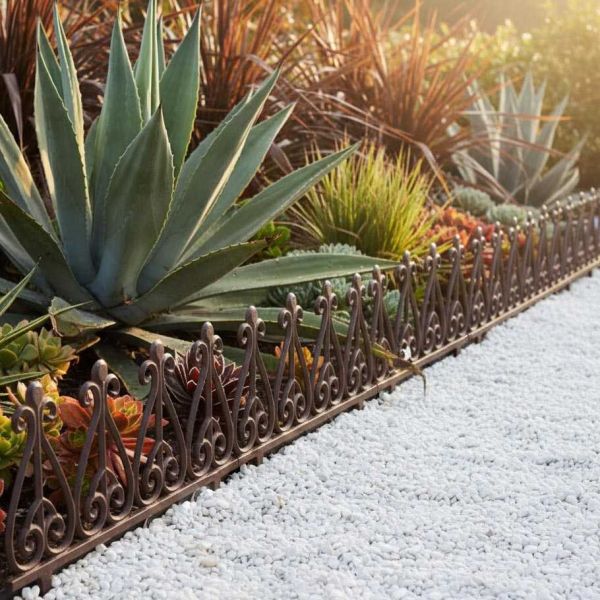 Bordurette en fonte à planter Charme - ESSCHERT DESIGN