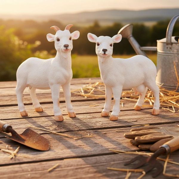 Bouc en résine 26 x 13 x 35 cm - Farmwood animals