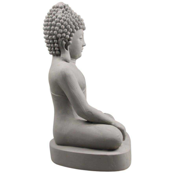Bouddha assis en résine 27 x 20 x 40 cm - Stonelite