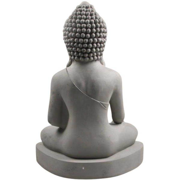 Bouddha assis en résine 27 x 20 x 40 cm - IMH-0478