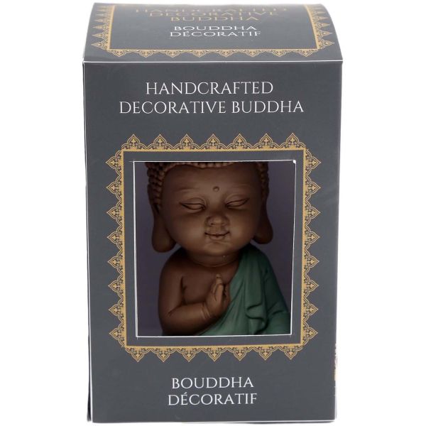 Bouddha enfant assis en résine (Lot de 3) - SIL