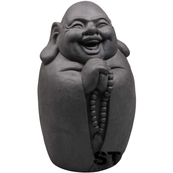 Bouddha heureux en résine 28 x 26 x 46 cm