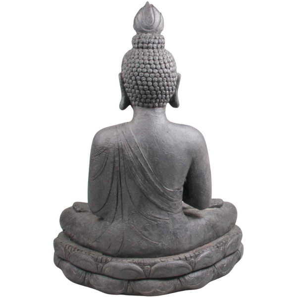 Bouddha prière en résine 53 x 35,5 x 71 cm - IMH-0480
