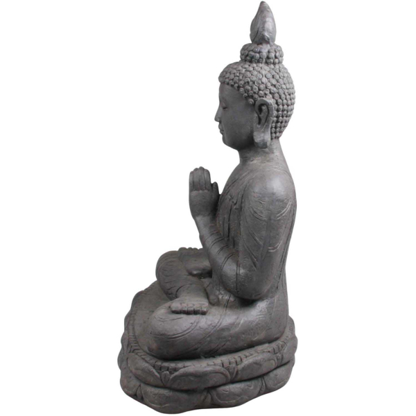 Bouddha prière en résine 53 x 35,5 x 71 cm - 239