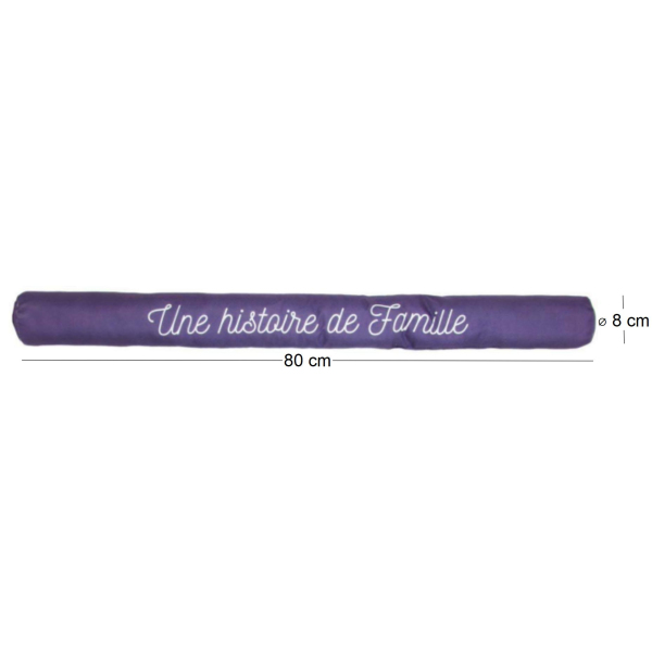 Boudin de porte avec illustrations 80 cm - THE HOME DECO FACTORY