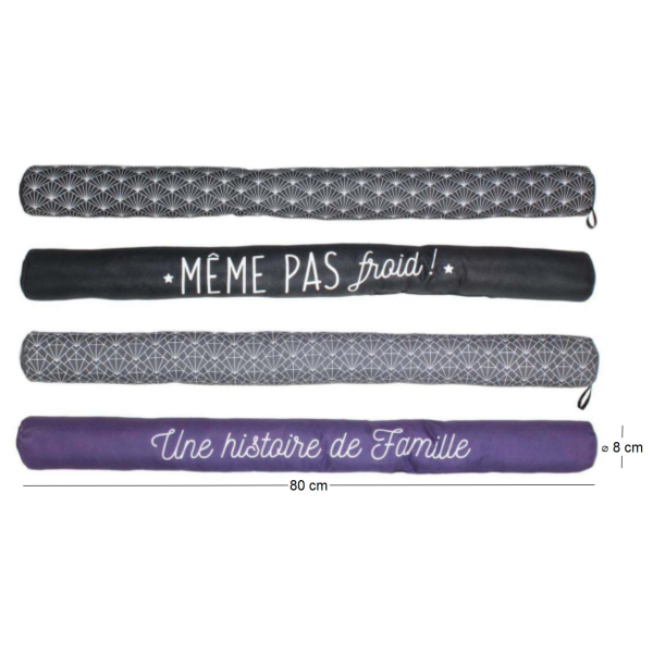 Boudin de porte avec illustrations 80 cm - CMP-4560