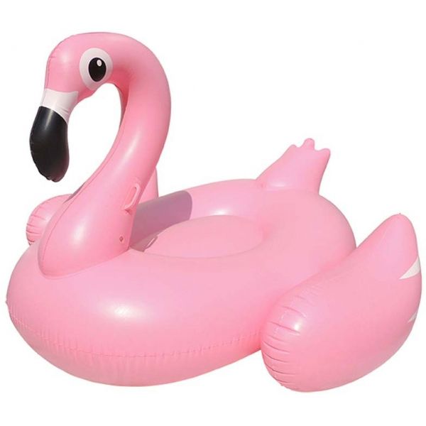 Bouée gonflable géante flamant rose 188 cm