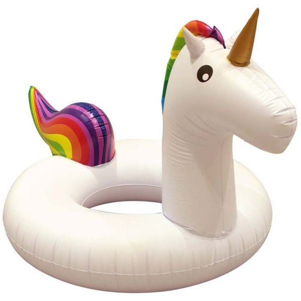 Bouée gonflable licorne 104 cm