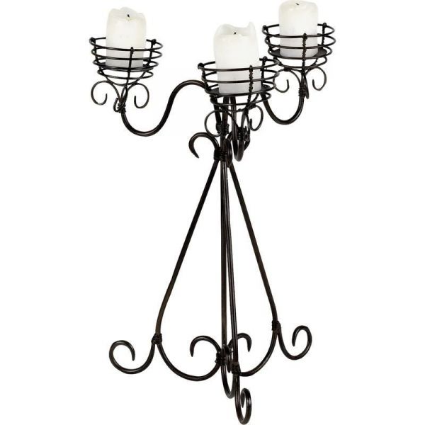 Bougeoir Arabesques 3 bougies