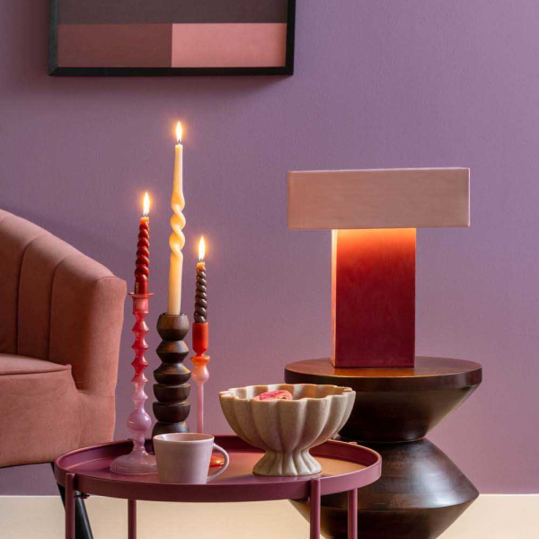 Bougeoir en  bois de manguier Formado - PT