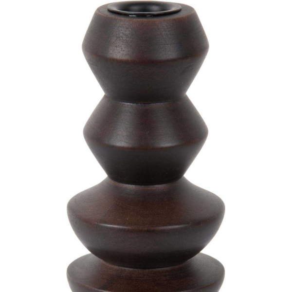 Bougeoir en  bois de manguier Formado - PRE-2074