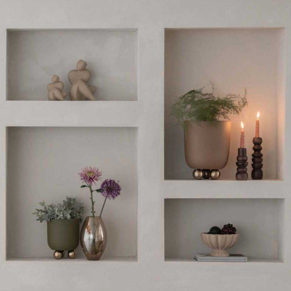 Bougeoir en  bois de manguier Formado - 5