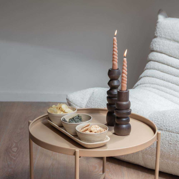 Bougeoir en  bois de manguier Formado - 6