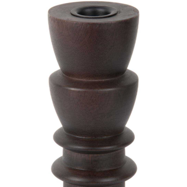 Bougeoir en  bois de manguier Formado Medium - PRE-2078