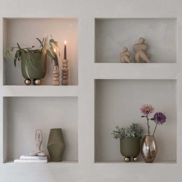 Bougeoir en  bois de manguier Formado - 19,90