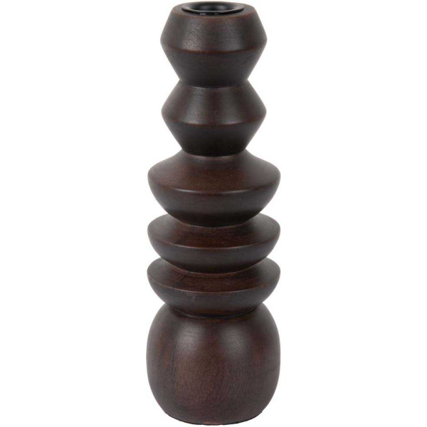 Bougeoir en  bois de manguier Formado