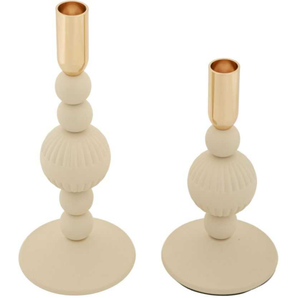 Bougeoir en métal Aster (Lot de 2) - 34,90