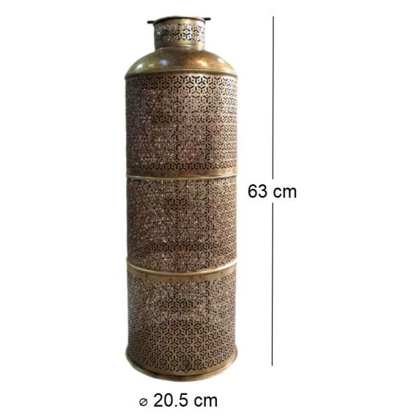 Bougeoir en métal Ethnique - 9