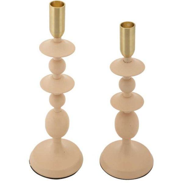 Bougeoir en métal Gemini (Lot de 2) - 39,90