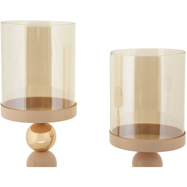 Bougeoir en métal Glazed (Lot de 2) - 6