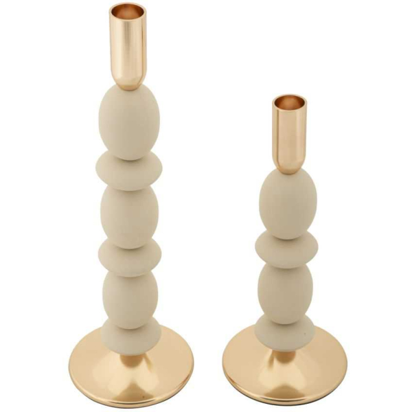 Bougeoir en métal Shuttle (Lot de 2) - 39,90