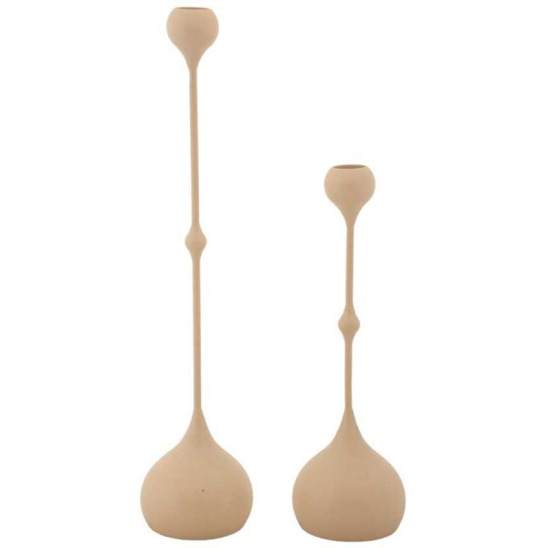 Bougeoir en métal Slimmy (Lot de 2)