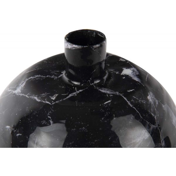Bougeoire effet marbre 13 x 15 cm Marble - PRE-1150